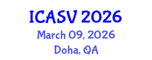 International Conference on Animal Sciences and Veterinary (ICASV) March 09, 2026 - Doha, Qatar