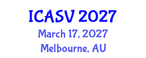International Conference on Animal Sciences and Veterinary (ICASV) March 17, 2027 - Melbourne, Australia