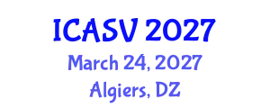 International Conference on Animal Sciences and Veterinary (ICASV) March 24, 2027 - Algiers, Algeria