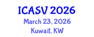 International Conference on Animal Sciences and Veterinary (ICASV) March 23, 2026 - Kuwait, Kuwait