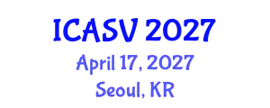 International Conference on Animal Sciences and Veterinary (ICASV) April 17, 2027 - Seoul, Republic of Korea
