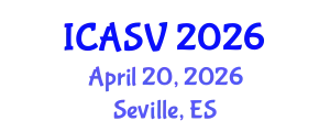 International Conference on Animal Sciences and Veterinary (ICASV) April 20, 2026 - Seville, Spain