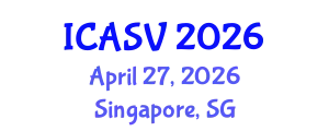 International Conference on Animal Sciences and Veterinary (ICASV) April 27, 2026 - Singapore, Singapore