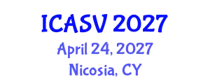 International Conference on Animal Sciences and Veterinary (ICASV) April 24, 2027 - Nicosia, Cyprus