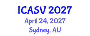 International Conference on Animal Sciences and Veterinary (ICASV) April 24, 2027 - Sydney, Australia