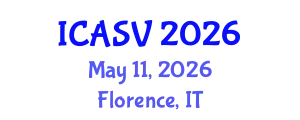 International Conference on Animal Sciences and Veterinary (ICASV) May 11, 2026 - Florence, Italy