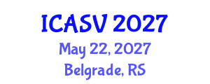 International Conference on Animal Sciences and Veterinary (ICASV) May 22, 2027 - Belgrade, Serbia