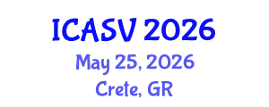 International Conference on Animal Sciences and Veterinary (ICASV) May 25, 2026 - Crete, Greece