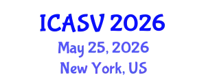 International Conference on Animal Sciences and Veterinary (ICASV) May 25, 2026 - New York, United States