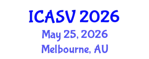 International Conference on Animal Sciences and Veterinary (ICASV) May 25, 2026 - Melbourne, Australia