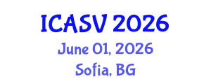 International Conference on Animal Sciences and Veterinary (ICASV) June 01, 2026 - Sofia, Bulgaria