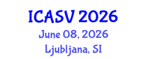 International Conference on Animal Sciences and Veterinary (ICASV) June 08, 2026 - Ljubljana, Slovenia