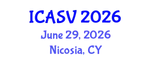International Conference on Animal Sciences and Veterinary (ICASV) June 29, 2026 - Nicosia, Cyprus