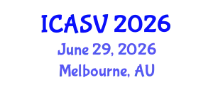 International Conference on Animal Sciences and Veterinary (ICASV) June 29, 2026 - Melbourne, Australia