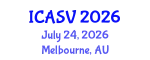 International Conference on Animal Sciences and Veterinary (ICASV) July 24, 2026 - Melbourne, Australia
