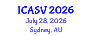 International Conference on Animal Sciences and Veterinary (ICASV) July 28, 2026 - Sydney, Australia