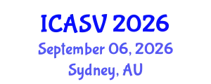 International Conference on Animal Sciences and Veterinary (ICASV) September 06, 2026 - Sydney, Australia