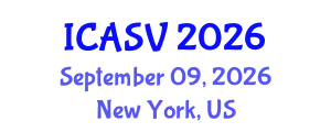 International Conference on Animal Sciences and Veterinary (ICASV) September 09, 2026 - New York, United States