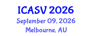International Conference on Animal Sciences and Veterinary (ICASV) September 09, 2026 - Melbourne, Australia