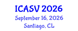 International Conference on Animal Sciences and Veterinary (ICASV) September 16, 2026 - Santiago, Chile