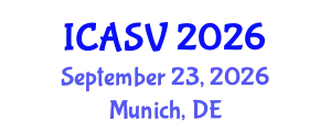 International Conference on Animal Sciences and Veterinary (ICASV) September 23, 2026 - Munich, Germany