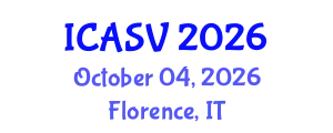 International Conference on Animal Sciences and Veterinary (ICASV) October 04, 2026 - Florence, Italy