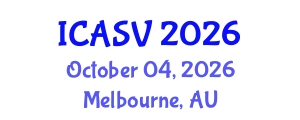 International Conference on Animal Sciences and Veterinary (ICASV) October 04, 2026 - Melbourne, Australia
