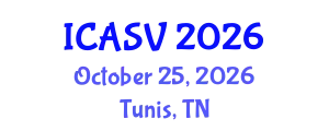 International Conference on Animal Sciences and Veterinary (ICASV) October 25, 2026 - Tunis, Tunisia