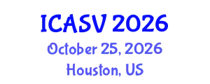 International Conference on Animal Sciences and Veterinary (ICASV) October 25, 2026 - Houston, United States
