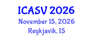 International Conference on Animal Sciences and Veterinary (ICASV) November 15, 2026 - Reykjavik, Iceland