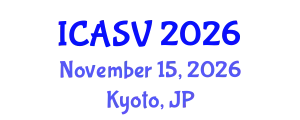 International Conference on Animal Sciences and Veterinary (ICASV) November 15, 2026 - Kyoto, Japan