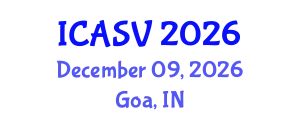 International Conference on Animal Sciences and Veterinary (ICASV) December 09, 2026 - Goa, India