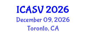 International Conference on Animal Sciences and Veterinary (ICASV) December 09, 2026 - Toronto, Canada