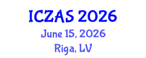 International Conference on Zoology and Animal Science (ICZAS) June 15, 2026 - Riga, Latvia