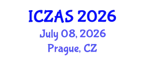 International Conference on Zoology and Animal Science (ICZAS) July 08, 2026 - Prague, Czechia