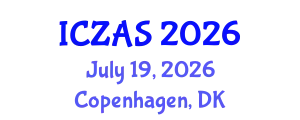 International Conference on Zoology and Animal Science (ICZAS) July 19, 2026 - Copenhagen, Denmark