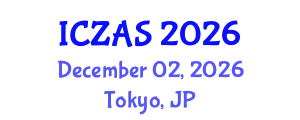 International Conference on Zoology and Animal Science (ICZAS) December 02, 2026 - Tokyo, Japan