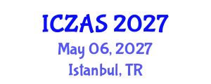 International Conference on Zoology and Animal Science (ICZAS) May 06, 2027 - Istanbul, Turkey