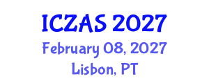 International Conference on Zoology and Animal Science (ICZAS) February 08, 2027 - Lisbon, Portugal
