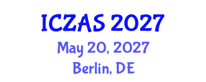 International Conference on Zoology and Animal Science (ICZAS) May 20, 2027 - Berlin, Germany
