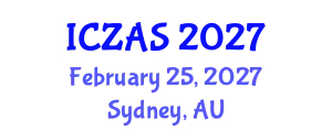 International Conference on Zoology and Animal Science (ICZAS) February 25, 2027 - Sydney, Australia