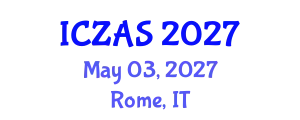 International Conference on Zoology and Animal Science (ICZAS) May 03, 2027 - Rome, Italy