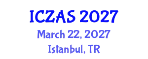 International Conference on Zoology and Animal Science (ICZAS) March 22, 2027 - Istanbul, Turkey