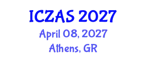International Conference on Zoology and Animal Science (ICZAS) April 08, 2027 - Athens, Greece