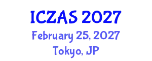 International Conference on Zoology and Animal Science (ICZAS) February 25, 2027 - Tokyo, Japan