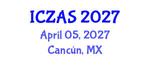International Conference on Zoology and Animal Science (ICZAS) April 05, 2027 - Cancún, Mexico