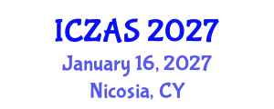 International Conference on Zoology and Animal Science (ICZAS) January 16, 2027 - Nicosia, Cyprus