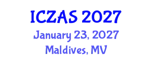International Conference on Zoology and Animal Science (ICZAS) January 23, 2027 - Maldives, Maldives