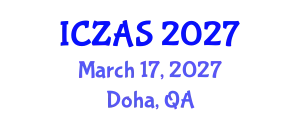 International Conference on Zoology and Animal Science (ICZAS) March 17, 2027 - Doha, Qatar