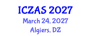 International Conference on Zoology and Animal Science (ICZAS) March 24, 2027 - Algiers, Algeria
